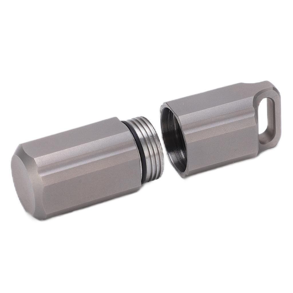 Pills Bottle Sealing Durable Portable Waterproof Small Pills Box for Hiking Camping