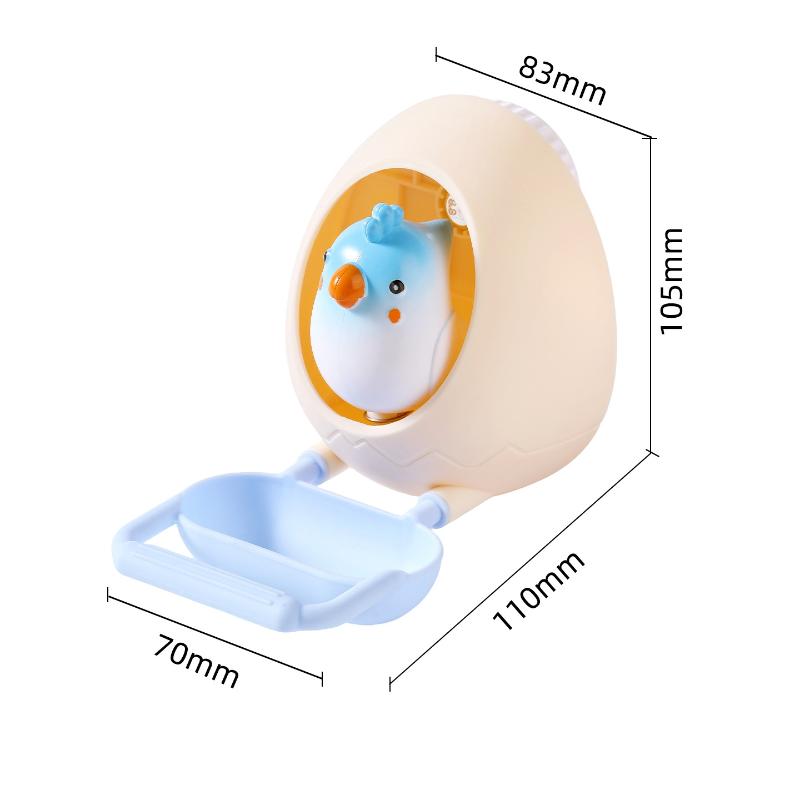 

Creativity Parrot Eggshell Toy Multi-Functional Feeding Bowl Boredom Gnawing Biting Self Entertaining Bird Toy Birdcage Decor A1