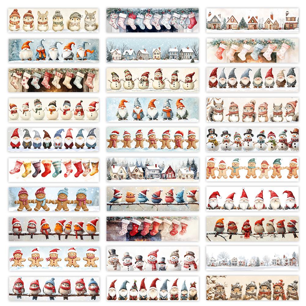 

32pcs, Retro Christmas Bookmark, Back to School Season, Christmas, Halloween, Suitable for Teachers, Readers, and Birthdays.