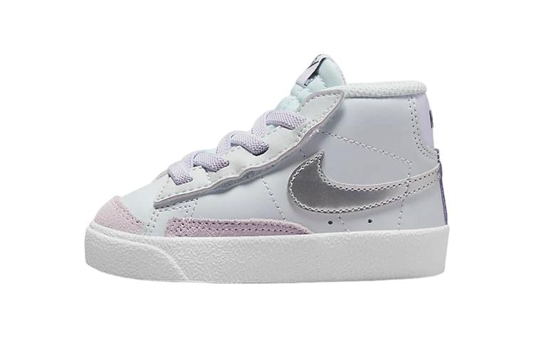 

Nike Blazer 77 Slip Resistant Abrasion Resistant Abrasion Resistant Mid top Skateboard Shoes White Gray DA4088-010 25