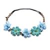 Fashion Women Floral Garlands Headband Crown Girl Headdress Girls Hair Bands Bride Wedding Hair Accessories Headbands Flower