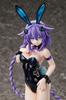 Hyperdimension Neptunia Purple Heart Bare Leg Bunny Ver. 1/4 Scale Plastic Painted Complete Figure