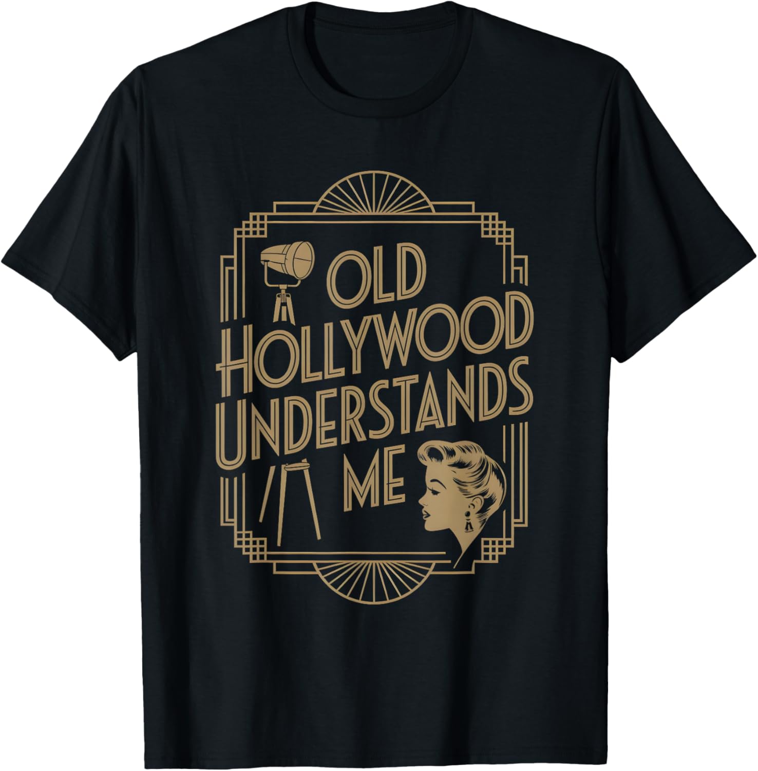 

Retro Movie Filmmaker Old Hollywood Understands Me T-Shirt 5XL різнокольоровий