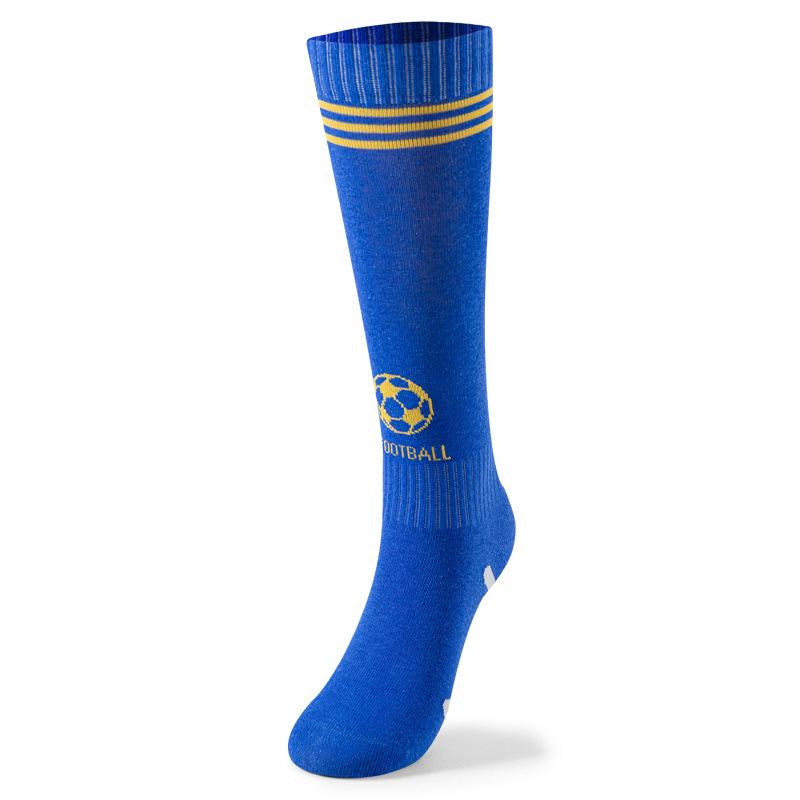 Spring And Summer Children'S Football Socks Thin Boys And Girls Medium And Small Children Classic Striped High Tube Sports Calf Cotton Socks Sweat