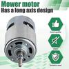 755 DC Motor for Weed Trimmer 21V Grass Cutter Motor with Long Shaft for Efficient Weed Cutting and js