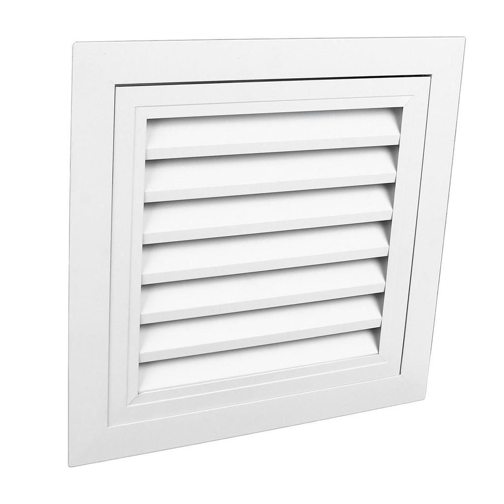 Gable Vent 35x35cm Outer Size 29.5x29.5cm Inner Size Wall Air Vent Cover Aluminum Alloy with Screen