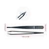 Electronics DIY Repair Tool Precision Tweezers Set Carbon Fiber for Craft