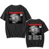 BAD NERVES Still Nervous Tour 2025 T-shirt Spiritual Cramp Hip Hop Unisex Streetwear Grunge Fashion Graphic Tshirts Men Clothing