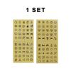 144-Logos Switch Transparent Sticker Label Decal for Car Marine Boat Truck Trailer Dashboard Console Switch Panel Clear Decals