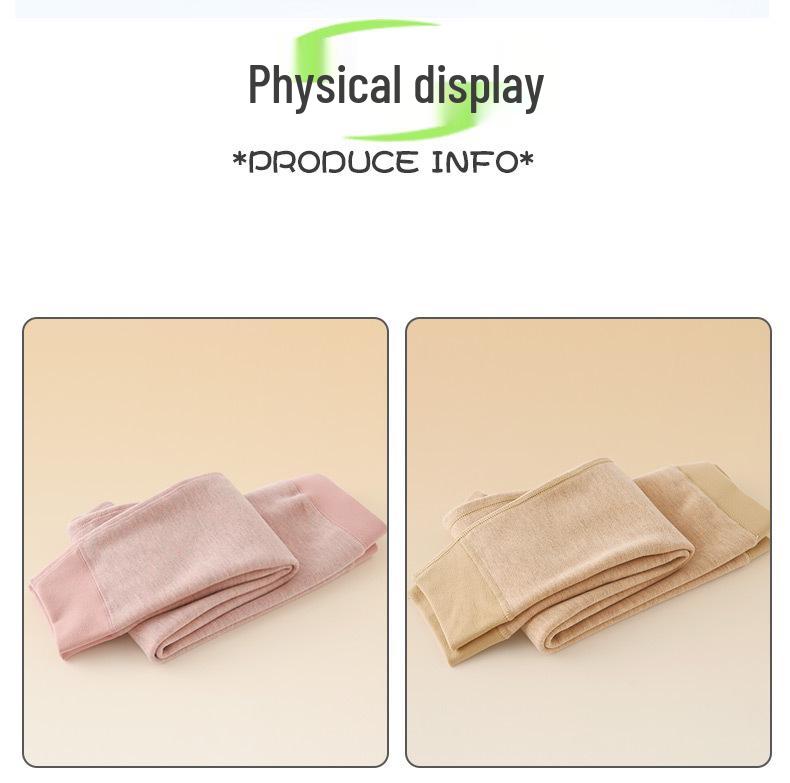 Leggings d'hiver doublés polaire pour enfants - Pantalons chauds en coton pour garçons et filles