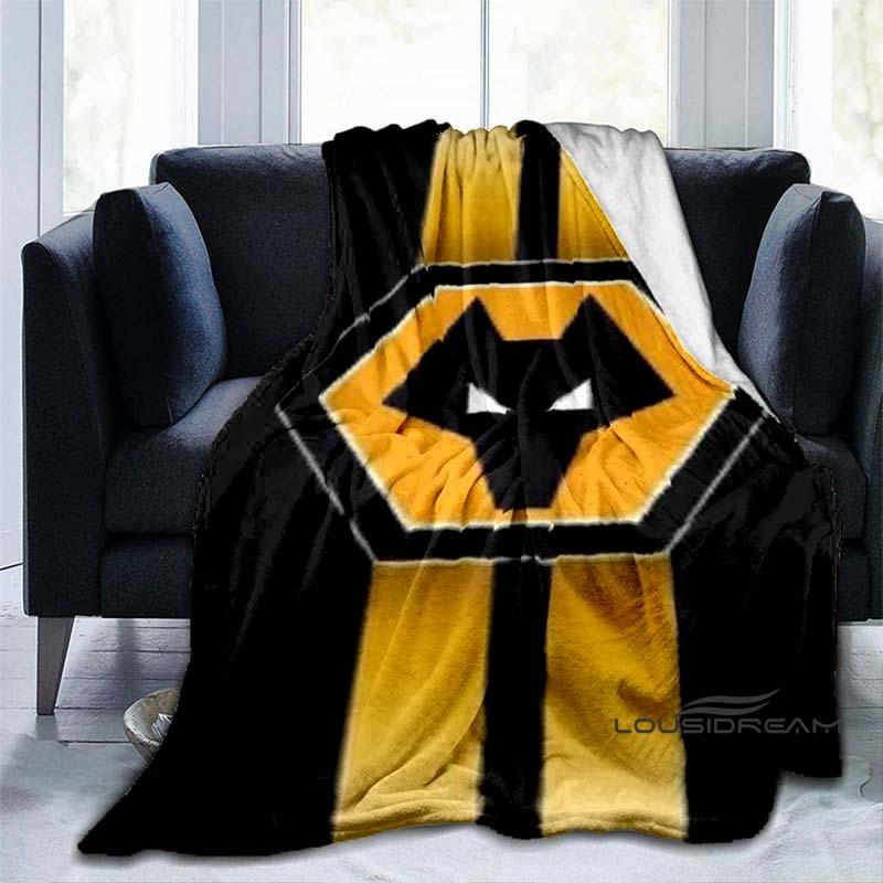 Customizable Wolf 3D Printed Sofa Blanket Living Room Bedroom Study Shawl Super Soft Warm Blanket Birthday Gift
