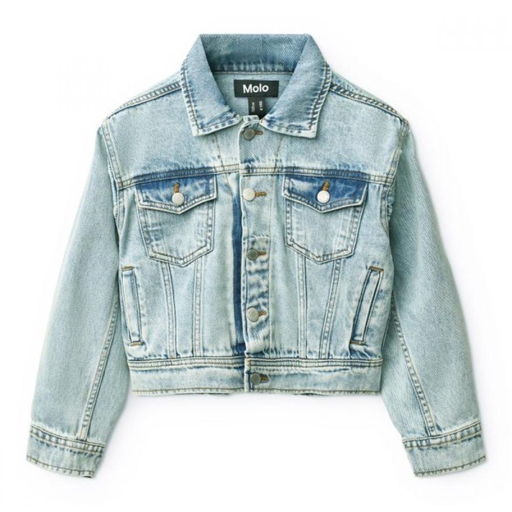 

Molo 5 8y Hiplyto Washed Down Denim Jacket Akis9jk001 (128/7-8 years old)