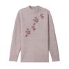 Mom's Velvet One-Piece Winter Base Layer Top for Middle-Aged & Elderly Women - Warm, Plus Velvet, Thick Knit