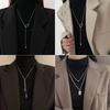 Necklace Set Women's Decoration Light Luxury Design High-end Accessories Collarbone Chain Long Sweater Sweater Chain