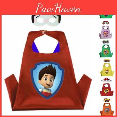 Pútavý Kostým Cosplay Plášťa a Maska Paw Patrol Pre Detské Maškarné Párty