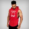 Muscleguys Neue Gym Kleidung Bodybuilding Stringer Mit Kapuze Tank Top Männer Baumwolle Muscle Ärmelloses Shirt Fitness Männer Sport mit kapuze Unterhemd