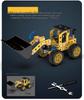 3D Metal Puzzles Diy Assembly Model Engineering Vehicle Long Nose Truck Loader Crane Mixer Car Educational Toys For Children