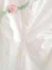 Women's 2024 Winter Fashion Floral Lace Waist-Hugging Shirt
