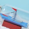 Sailboat Drift Bottle with Sea Sand: Creative Desktop Decoration and Gift