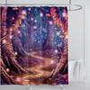 Mystical Forest Print Waterproof Shower Curtain - Stylish, Durable & Easy-Care Choice for Serene Nature-Inspired Bathroom Décor