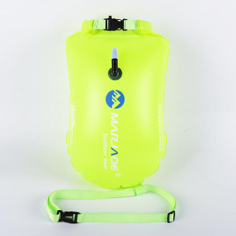 MARJAQE Inflatable Swimming Buoy & Dry Bag