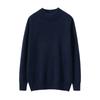 Cashmere Shirt New Semi-turtleneck Thickened Solid Color Knitted Sweater Wool