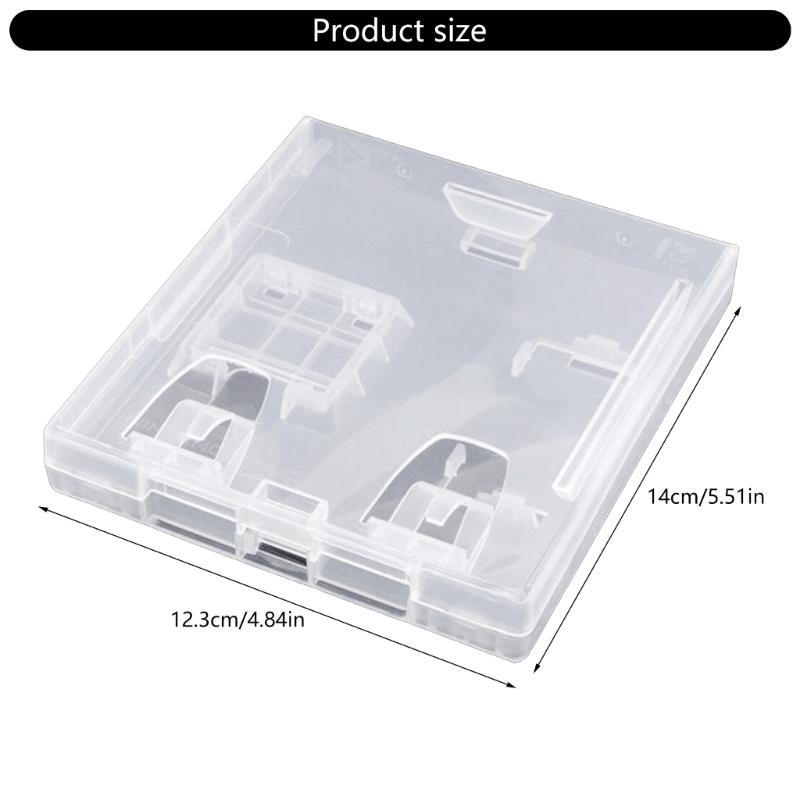 Multiple System Clear Protective Game Cartridge Case Box For 3DS 2DS Handheld Gaming Systems Plastic Storage Organizers