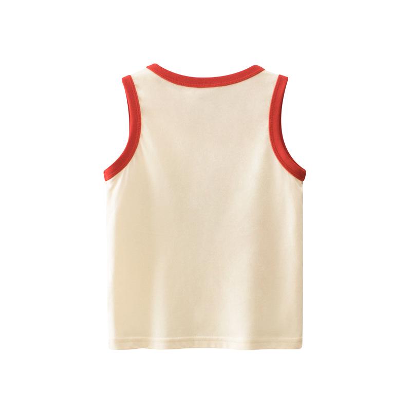 27kids Sommer 2025 Trendige Koreanische Baby Jungen Westen Kollektion