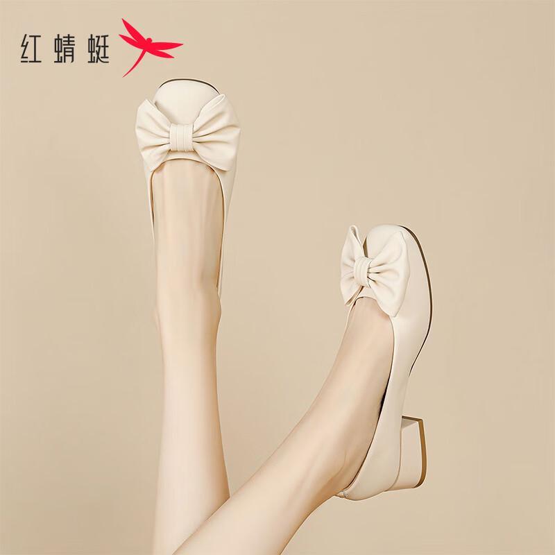 Red Dragonfly Women s Bowknot Leather Loafers EU 37