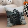 Trending Call of DDuty Game Hardcore Shooting Cushion Cover Throw Pillow Cover Hidden Button Durable Polyester Chair Cushion
