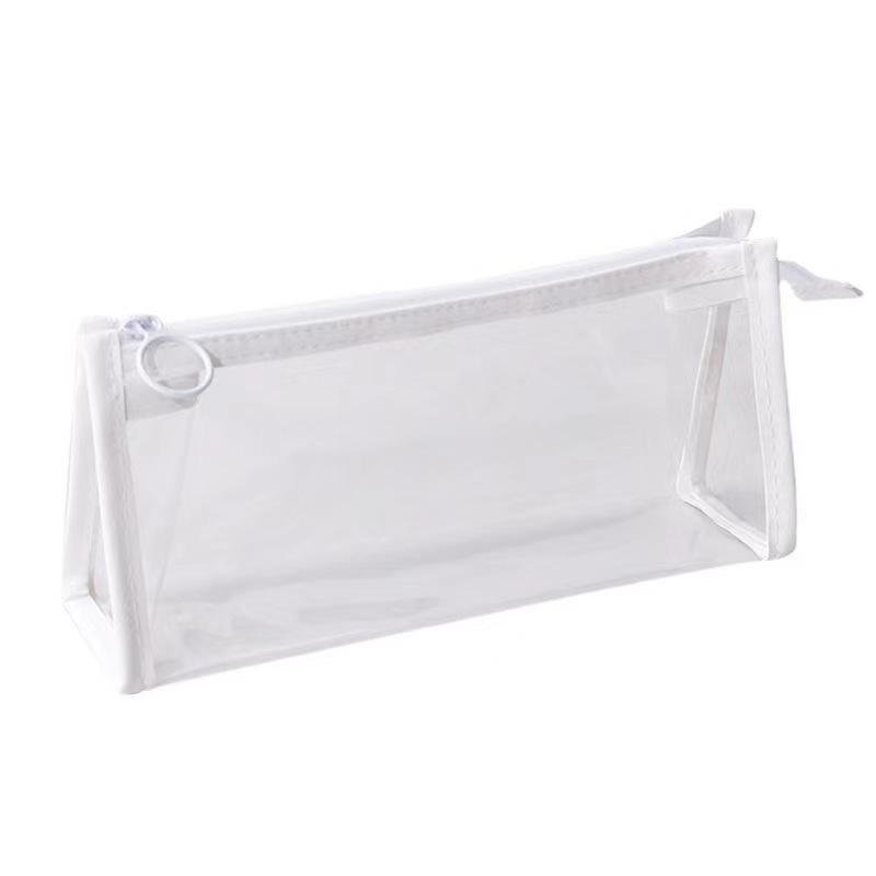 In-Stock Transparent Pencil Case - 2022 Popular Exam Edition for Students, Large Capacity for Middle and High School Use
