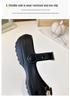 Cute 2026 Mary Jane Bunny Slippers: Stylish Low-Cut Summer Girls' Closed-Toe Shoes for Outdoor Fun