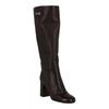 Salvatore Ferragamo Ovidio Knee High Boots Dark Brown