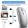 Wireless Mouse for MacBook Pro, MacBook Air, Laptops, Macs, iMacs, Desktops, Windows 7810, HP, Chromebooks, and MacBooks (Gray)