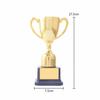 Gold Gold Trophy Awards Magnolia Plastic Award Cup School Rewarding Supply Rose Winner Award Trophy Toy