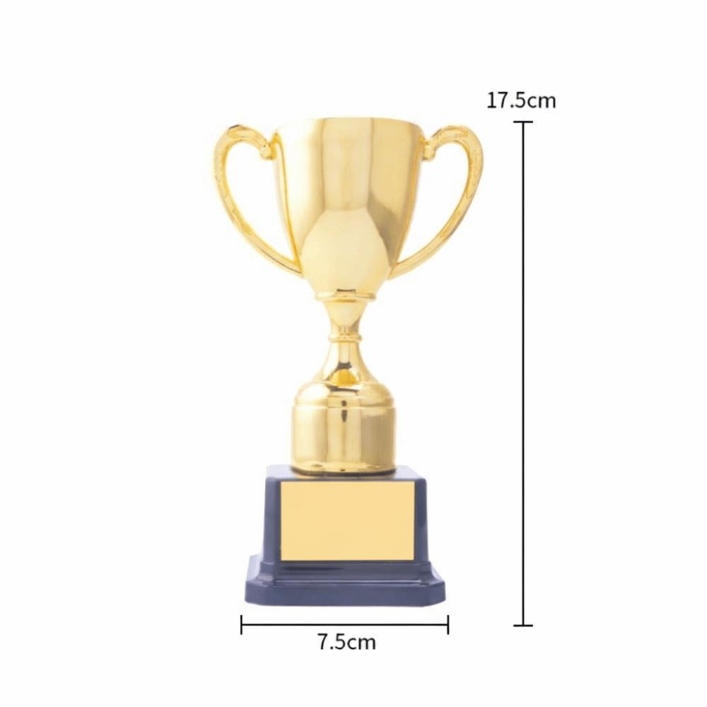 Gold Gold Trophy Awards Magnolia Plastic Award Cup School Rewarding Supply Rose Winner Award Trophy Toy