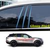 For Land Rover Range Rover Velar 2017 2018 - Car PC Material Pillar Post Cover Door Trim Window Molding Sticker Plate
