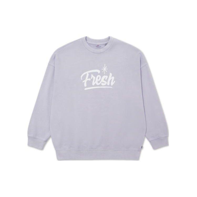 

Пуловер Levis с надписью, свитшот с круглым вырезом, женский, светло-фиолетовый A2090-0004 S