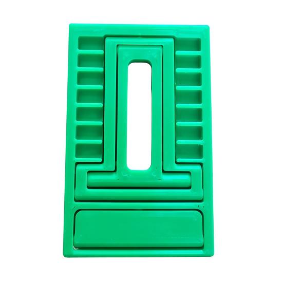 Foldable Phone Holder Credit Card Sized Portable Adjustable Cell Phone Mount for Hands-Free Viewing Easy One-Hand Operation Smartphone Stand