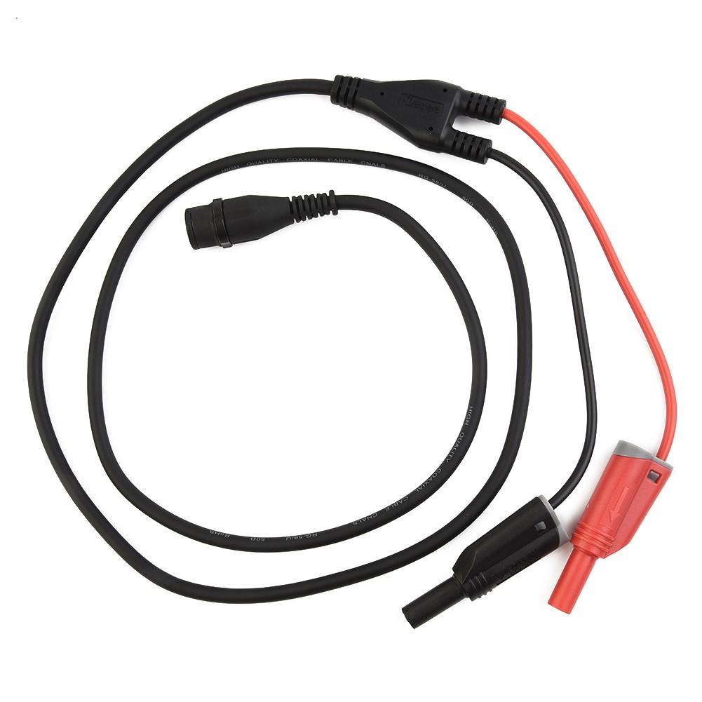 1PCS Stackable 4MM Banana Plug to BNC Male Test  Probe Cable 500V/5A