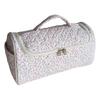 Large-Capacity Quilted Cosmetics And Hair Dryer Storage Bag