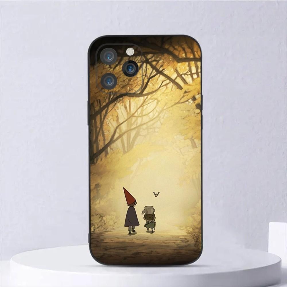 

O-Over The Garden Wall Мультяшный Чехол Для Телефона Для iPhone 15,14,13,12,11,Plus,Pro Max,XS,X,XR,SE,Mini,8,7 Мягкий Силикон Черный Чехол iPhone13mini