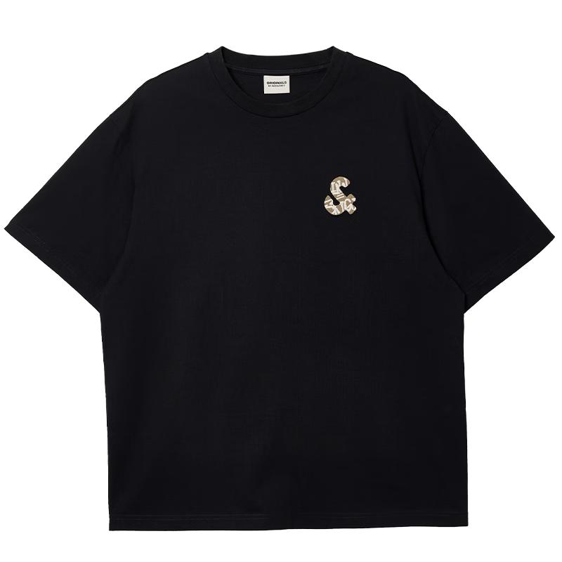 JACK&JONES Men s Logo Embroidered Cotton T-Shirt L