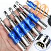 Magnetic Swiveling Drill Bit Holder Hexagonal Drive Guide Screw Extension Rod Drill Tip Power Handle Quick Rod Release Tools