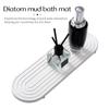 2pcs Diatomite Tray Set for Fast Drying and Molds Prevention Sink Organizers Practical Molds Resistant Draining Board