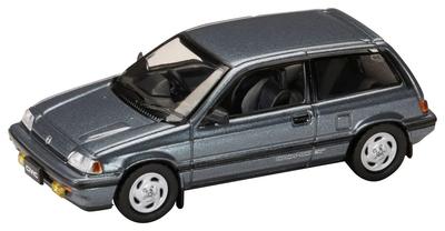 Hobby Japan HJ64 Scale Honda Civic Late Version with Genuine Optional Finished HJ643029BL 1/64 (Automatic Transmission) Parts, Blue, Model,