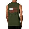 Herren Hemden 4. Juli USA Muskel Tanktops Patriotische Tanktops