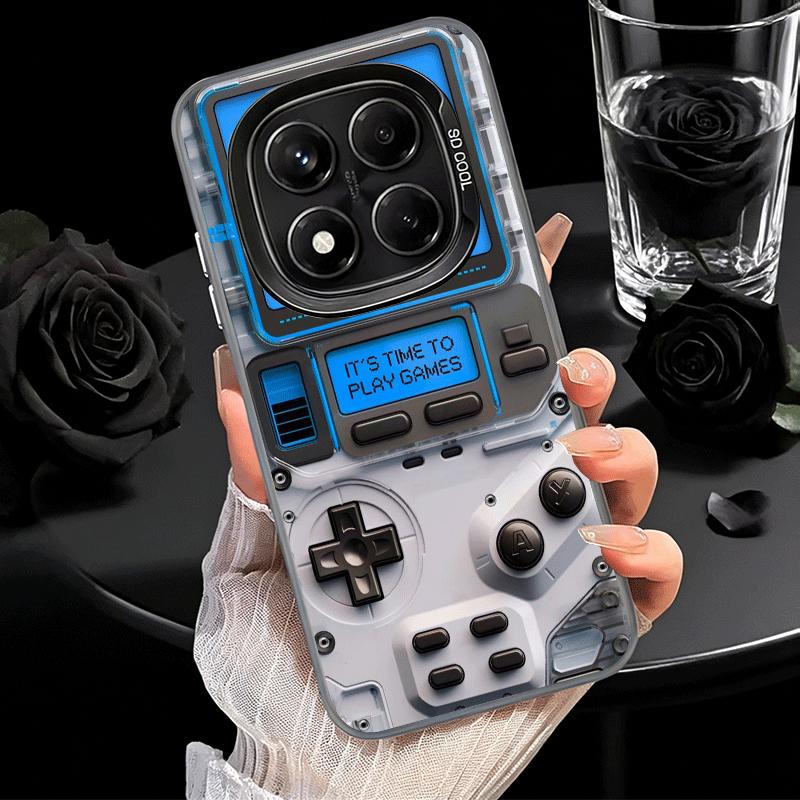 Game Console Fashion Boy Soft Phone Case for Xiaomi Redmi Note 13 14 15 Pro Plus 12S 12 11S 11 11T 10S 10 Shockproof Cover Back