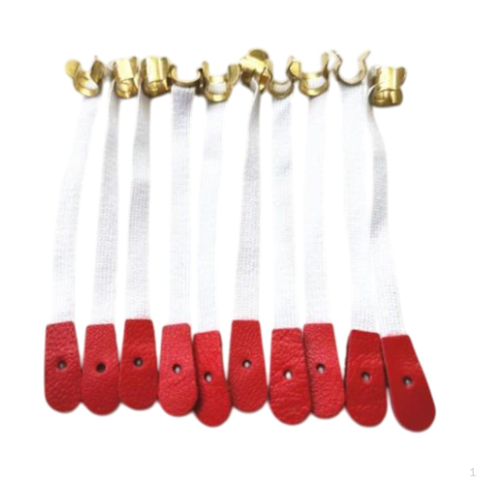 

10 штук ремни для фортепианных уздечек ленты инструменты аксессуары для настройки детали для ремонта