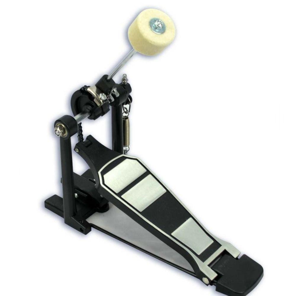 Aluminium Zinc Zinc Alloy Drum Single Foot Wool Beater Foot Drum Pedal Portable Drum Pedal  Replacement